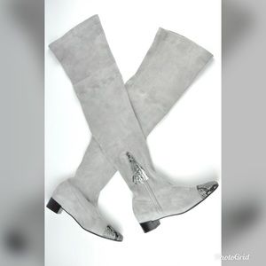 Frances Valentine - Abbysu Suede Over-the-Kn…